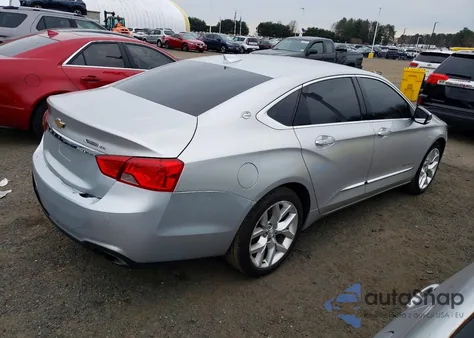 2018 Chevrolet Impala Premier из США, поврежденный, VIN 2G1125S35J9116653